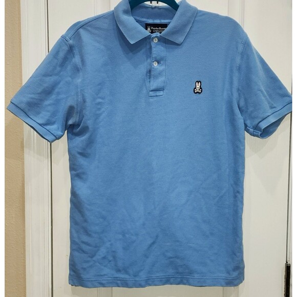 Psycho bunny polo shirt size EU 4 blue - Picture 1 of 6